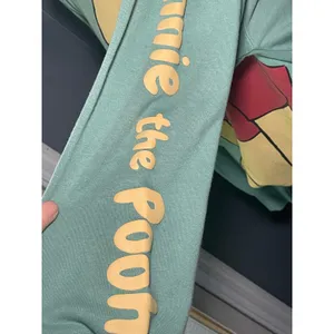 Disney‎ Winnie the Pooh Graphic Crewneck Sweatshirt Sage Green Small thumbnail 2
