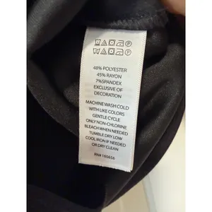 Bailey 44 Black White Contrast Piping Button Front Sleeveless Vest Top Small thumbnail 5