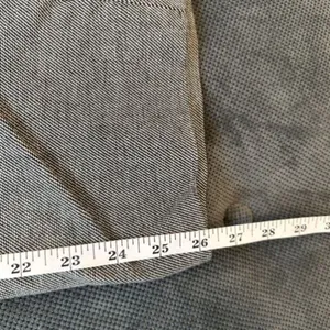 Banana Republic Sexy‎ Sloan Trouser Pants Black White Size 10 Short MicroPrint thumbnail 13