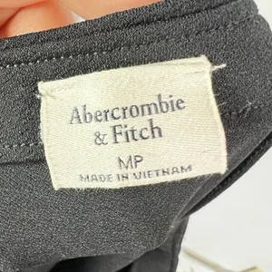 Abercrombie & Fitch Maxi Skirt Medium Petite Black Vacation Beach Cruise‎ thumbnail 3