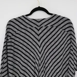 Free People‎ Morning Black White Stripe Small V Neck Dolman Tie Sleeve Top Boho thumbnail 11