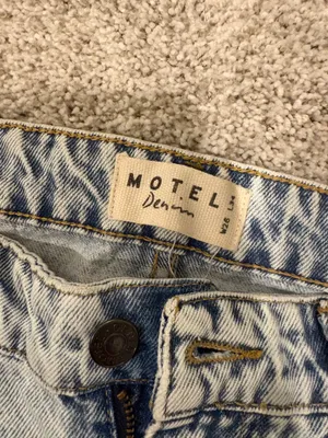 Motel Rocks Low-Rise Parallel Jeans thumbnail 2