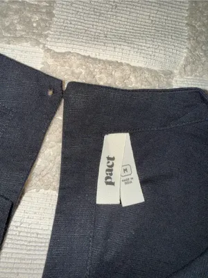 Pact‎ Organic Cotton Canopy Linen Blend Notch Neck Dress M thumbnail 3