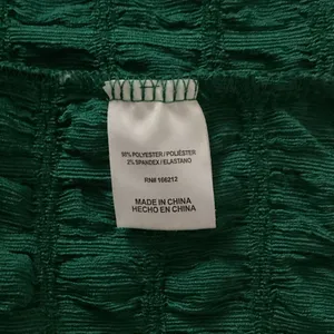 Ninety Deep Green Textured Midi Dress NWOT thumbnail 5