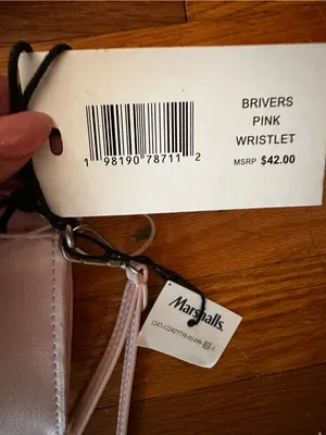 Steve Madden Brivers Pink Faux Leather Wristlet Clutch Wallet NWT Balletcore thumbnail 4
