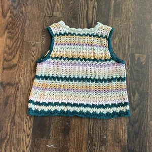 Universal Threads Crochet‎ Tank thumbnail 3