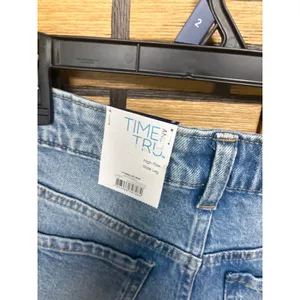 Time And Tru High‎ rise Wide Leg Jeans Size 2 thumbnail 5
