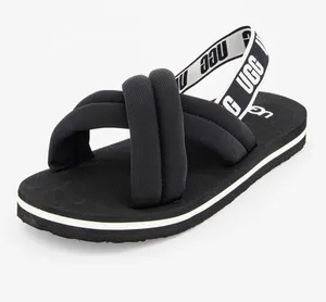 NWOT UGG logo Black Zuma Sling sandals. Size 8 thumbnail 1