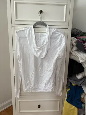 Old Navy White Zip-Up thumbnail 2
