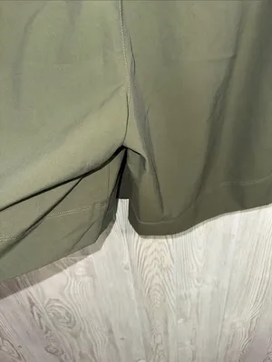 Columbia Olive Green Wrap Skort with Cargo Pocket thumbnail 3