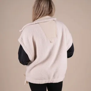 FREE PEOPLE shout it out fleece lilac thumbnail 2