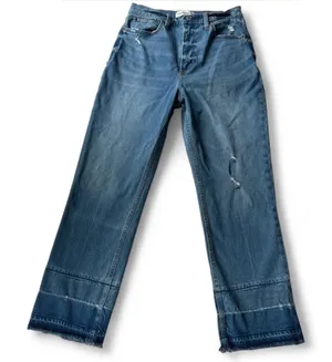 Abercrombie & Fitch Ultra High Ankle Straight jeans thumbnail 1