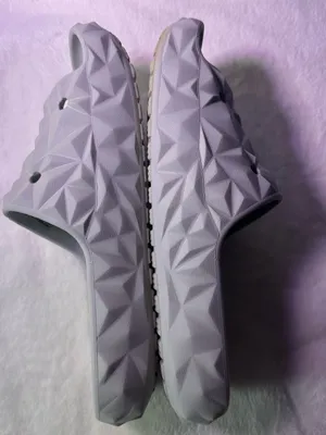 CROCS White Geometric Slide Sandal thumbnail 7
