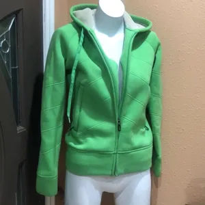 Oakley green full zip hoodie thumbnail 2