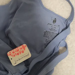 NWT Free people Good Karma Runsie Color: Cloudy Size M/L thumbnail 5