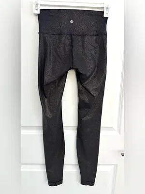 Lululemon Wunder Under High-Rise Tight *Foil 28" Luminosity Foil Print Black 4 thumbnail 4