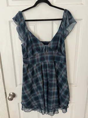 Wild Fable Dress Plaid thumbnail 1