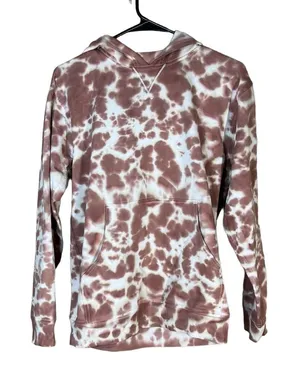 Lululemon All Yours Hoodie Tie‎ Dye Kangaroo Pocket Pullover Hooded Size 6 thumbnail 1