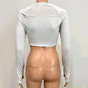 Gymshark XS mesh back active training crop top TLS2 3564 thumbnail 10
