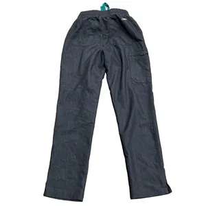 FIGS Unisex Cargo Scrub Pants XS Gray Elastic Waist Drawstring Workwear thumbnail 4