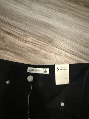 Glassons mid rise demin mini short thumbnail 4