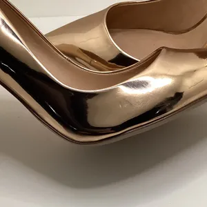 Steve Madden Daisie Metallic Rose Gold point toe heels. Size 8 thumbnail 11