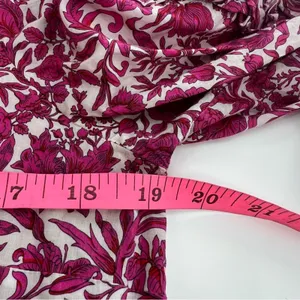 J.‎ Crew Sambourne Liberty Art Sambourne Pink Western Floral Ruffle Blouse Sz S thumbnail 6