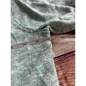 J. Crew Crewneck Beach Sweater Green Teal Size Large thumbnail 3