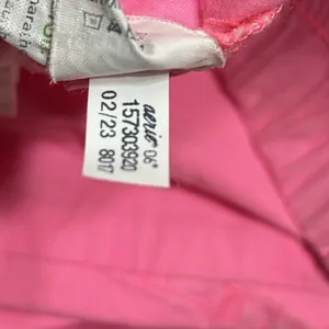 Aerie Baggy Cargo Skater Pants Neon Pink Oversized Wide Leg Medium thumbnail 10