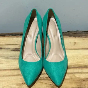 Katie‎ & Kelly Pumps Green Size 9.5 thumbnail 4