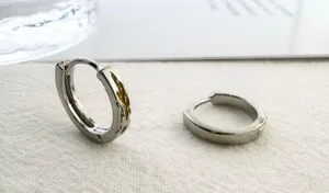 Small Hoop Earrings for Men Women Streetwear Hop Hop Unisex Earrings thumbnail 2