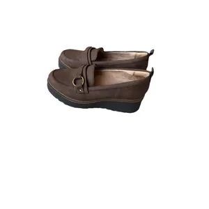 SOUL Naturalizer Women's Joyla Slip‎ On Wedge Loafer Buckle Brown Size 5 thumbnail 2
