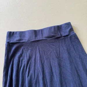 Jay Basic Ribbed A-Line Midi Skirt thumbnail 3