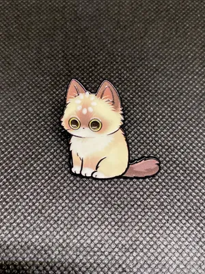 Kitty Loading Data Enamel Pin/Magnet - Who Knows What Goes On In There? Pick One thumbnail 6