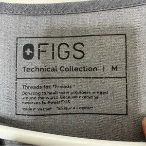Figs Tops Casma Figs Three Pocket Scrub‎ Shirt Medium thumbnail 9