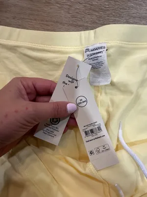 Women’s no boundaries cozy sleep skirt tender lemon 3X thumbnail 3