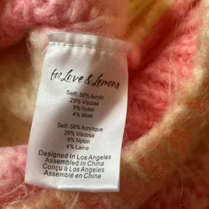 For love and Lemons Rosa Turtleneck Crop Sweater thumbnail 4