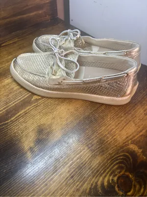 Dolce vita metallic gold loafers size 9.5 thumbnail 2