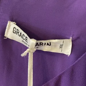Grace Karin Women’s Dress size XXL long 37” bust 42/44” beautiful purple color thumbnail 3
