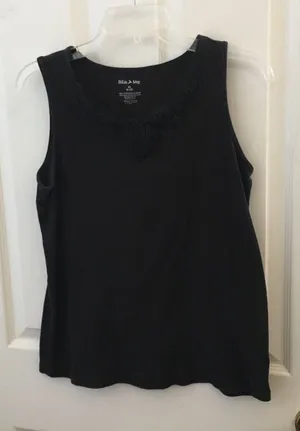 FINAL MARKDOWN Ladies white stag tank top medium thumbnail 1