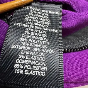 Kenneth Cole 'Eleanore' ~ Purple Illusion Mesh Party /‎ Cocktail Dress Sz 6 thumbnail 15