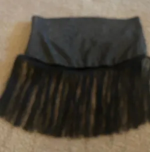 Top shirt crop top size large part fun Black thumbnail 1