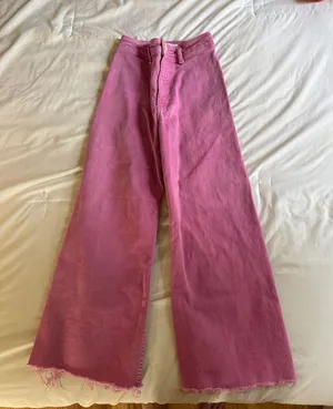 ZARA Jeans High-Rise Straight Leg Women’s thumbnail 1