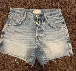 Free People Jean Shorts thumbnail 1
