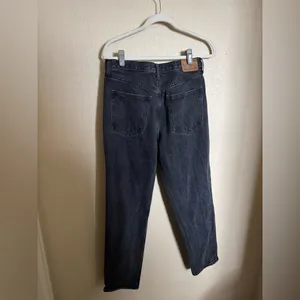 Aritzia‎ Denim Forum The BF High Rise Loose Jeans Size 29 in Black Washed thumbnail 5