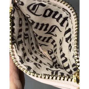 Juicy Couture Los Angles California Wallet Pink Gold Girlcore Y2K Minimalist New thumbnail 4