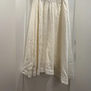 By Anthropologie Sleeveless Square-Neck Twofer Midi‎ Dress Size MP thumbnail 6