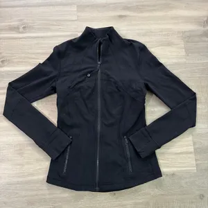 Lululemon Luon Define Jacket Women Size 6 Black thumbnail 1