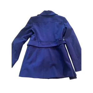 Nine West Suit Womens‎ Royal Purple Belted Peacoat Jacket Size 6 RN 54050 thumbnail 8
