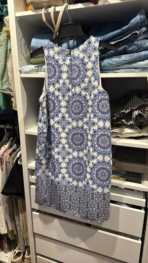 Everly Dress Floral Blue thumbnail 2